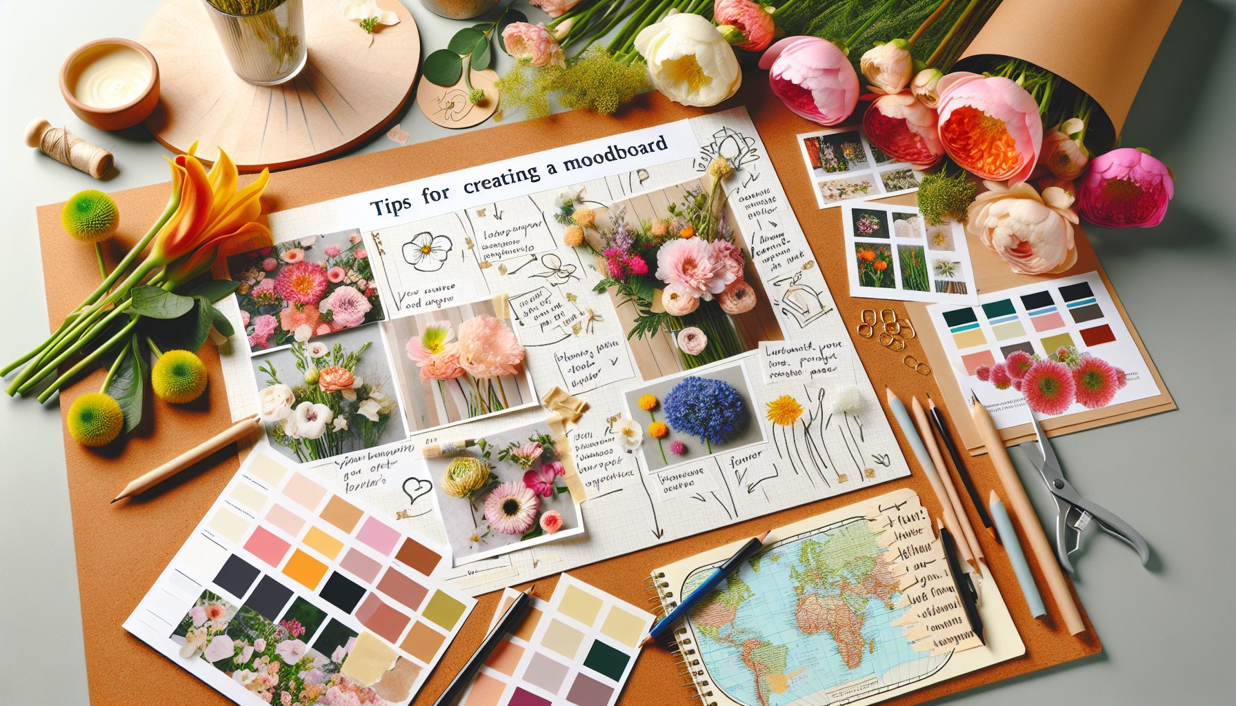 Советы по созданию moodboard