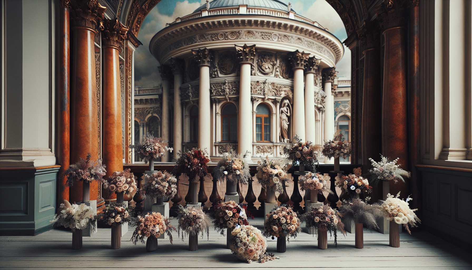 Как стиль букета влияет на фото