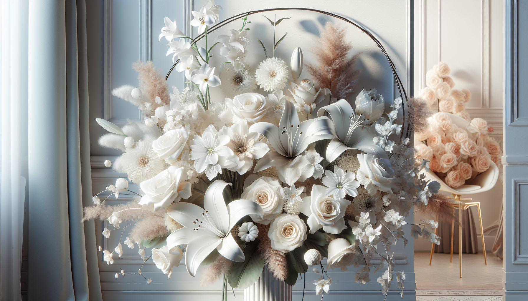 Как подобрать белую композицию под событие