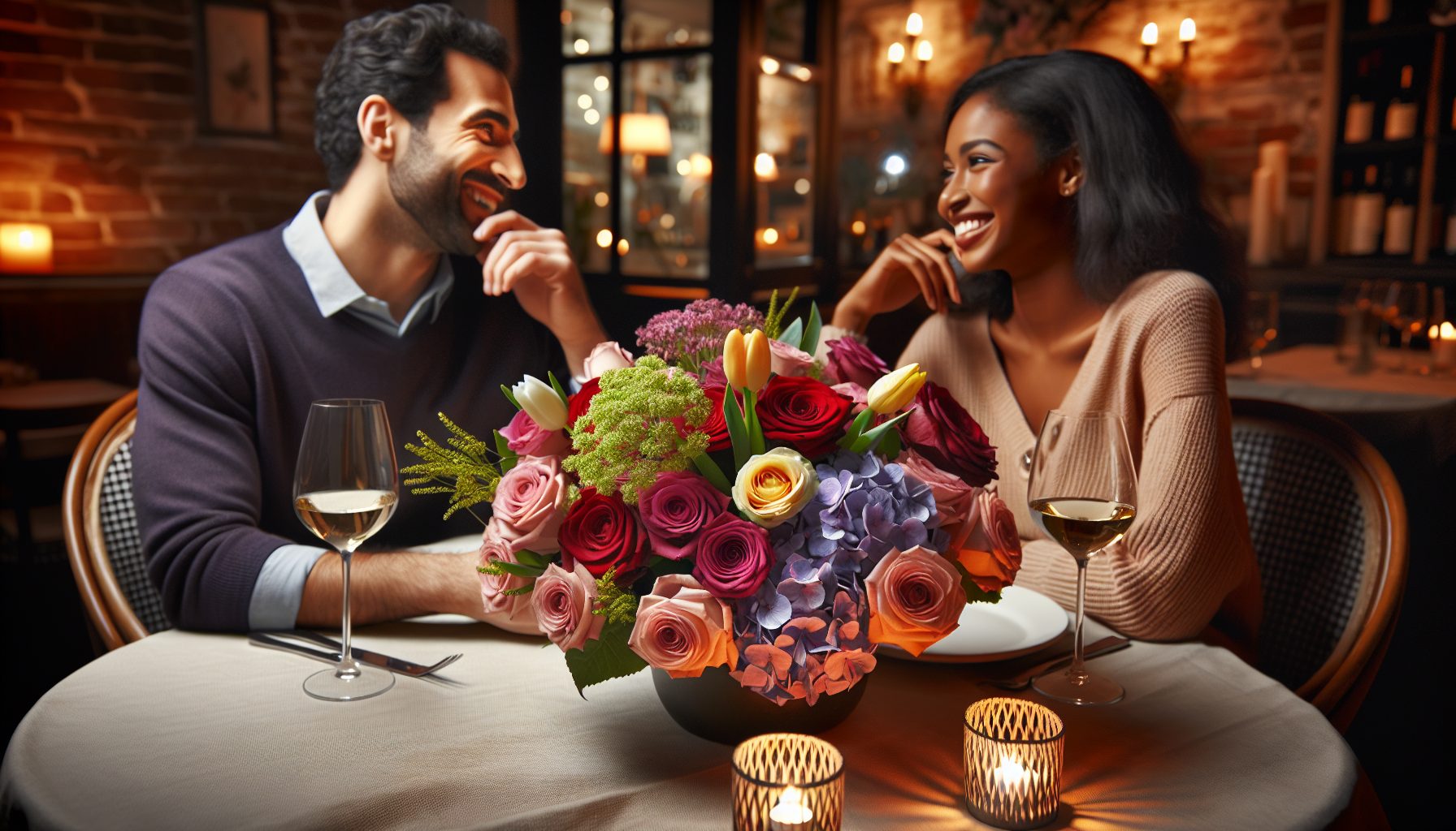 Зачем вообще нужен букет на свидании