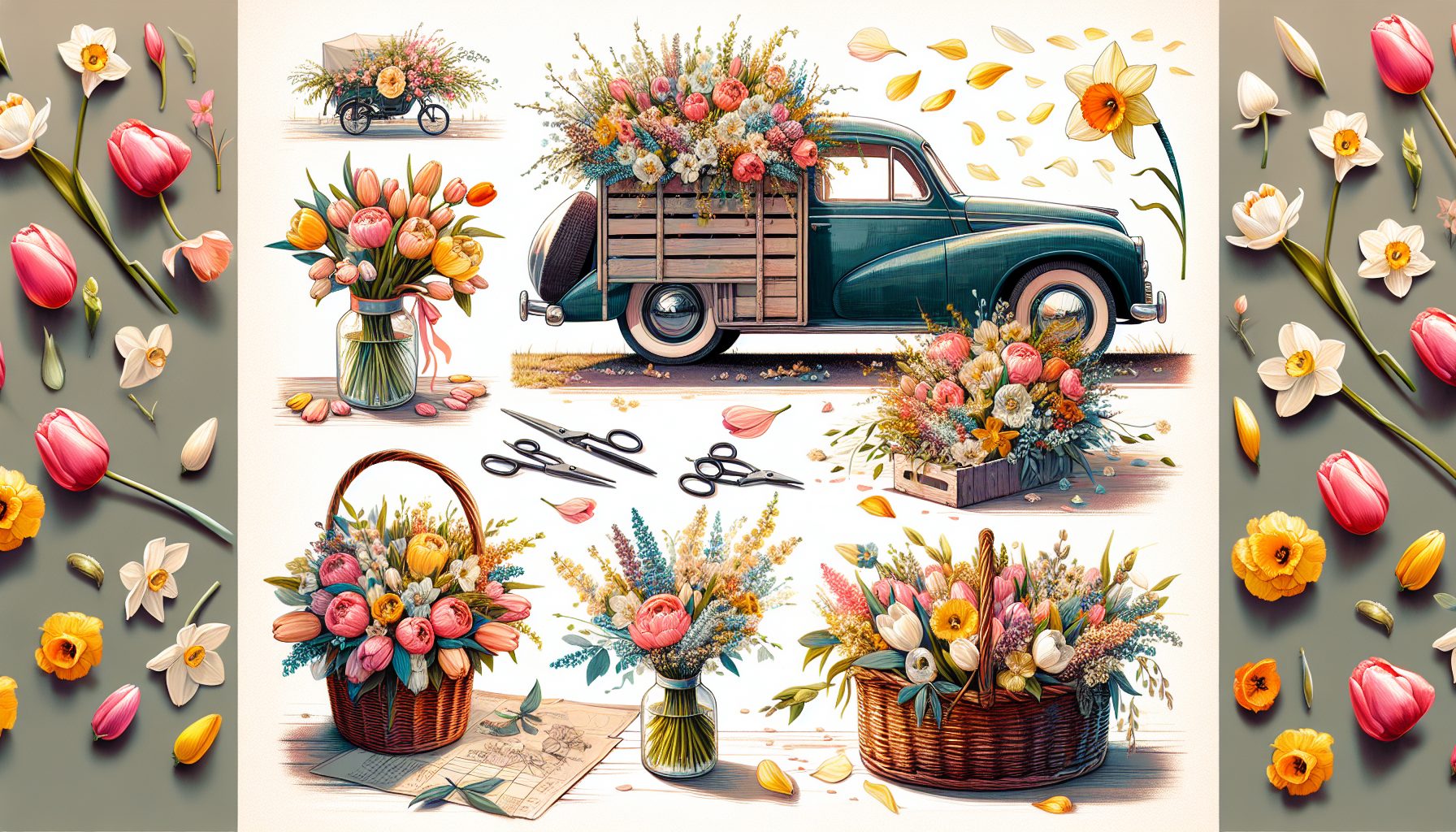 Почему весенние букеты такие капризные