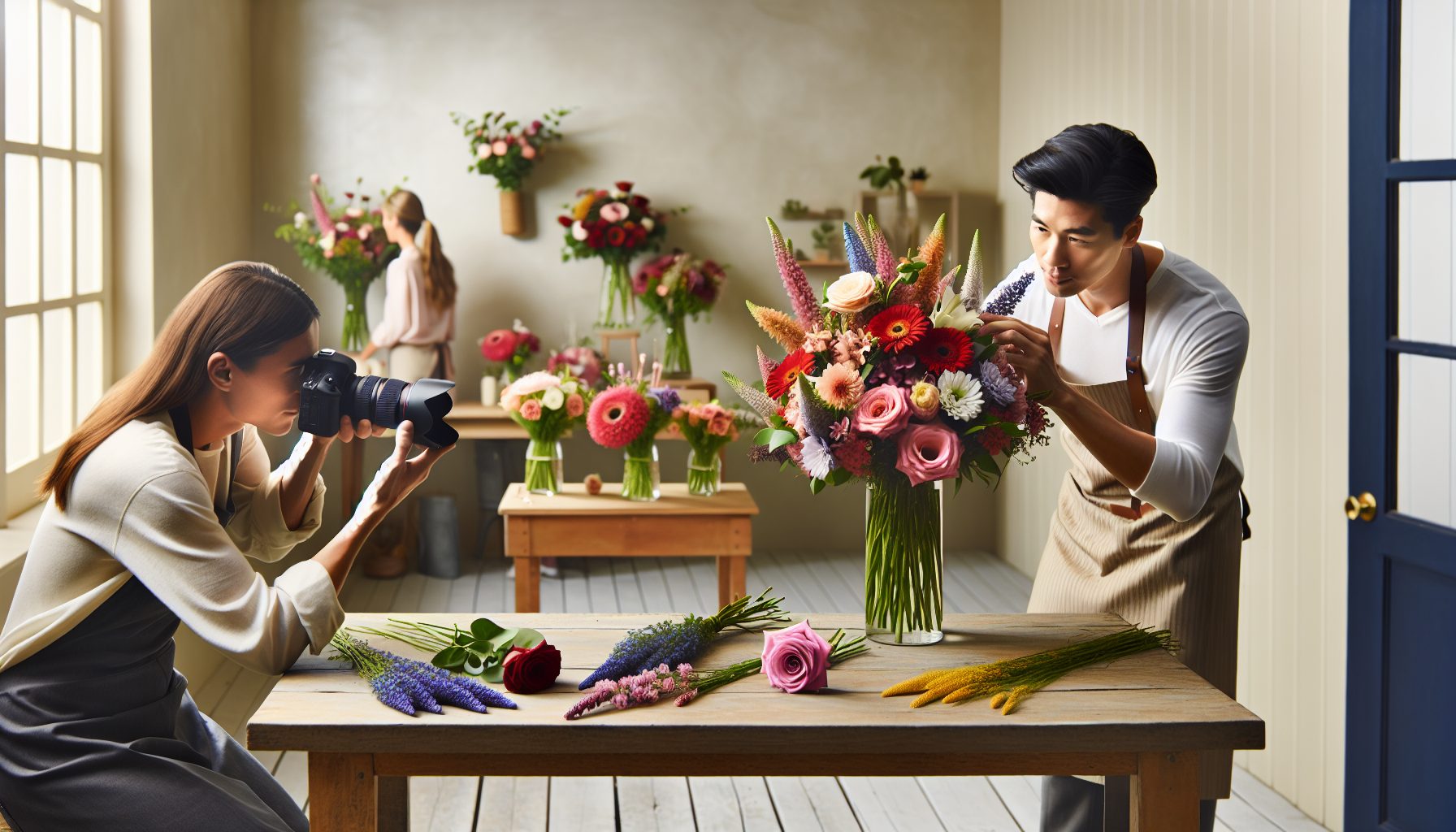 Как цветы влияют на образы и фотографии