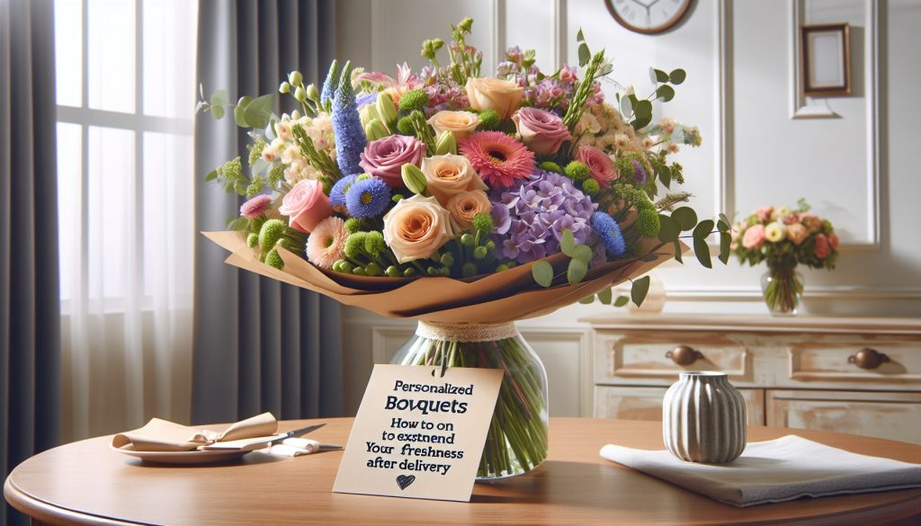 Персонализированные букеты: как продлить свежесть после доставки