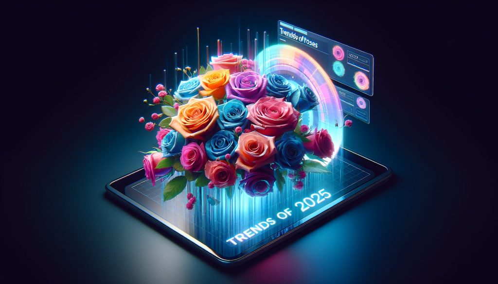 Миксы из роз — тренды 2025 года