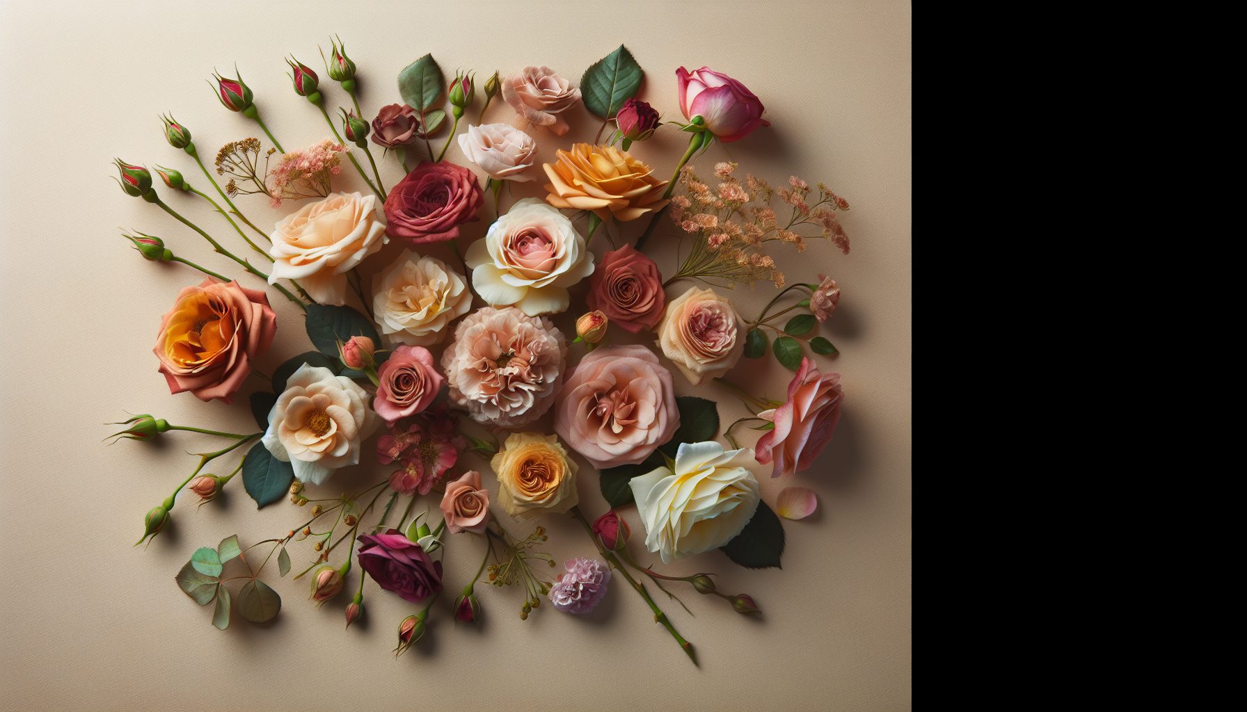 Как выбрать розы для микса, чтобы не было хаоса