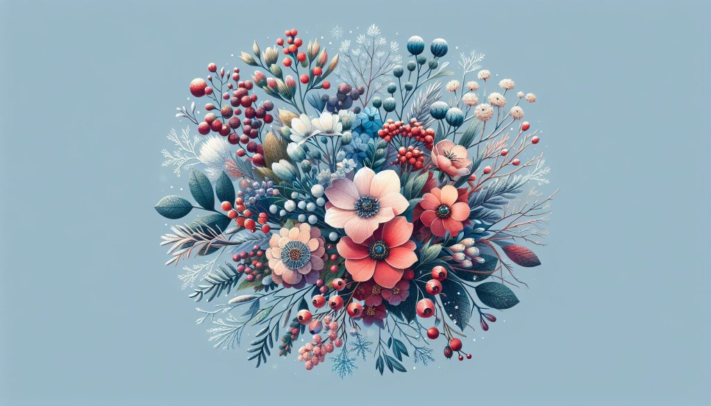 Зимние букеты: идеи для особых случаев