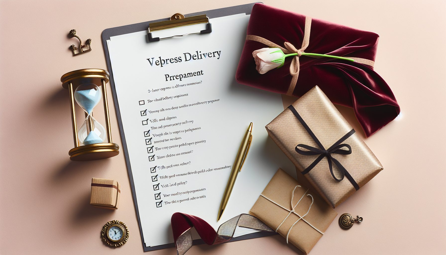 Чек-лист перед оформлением экспресс-доставки