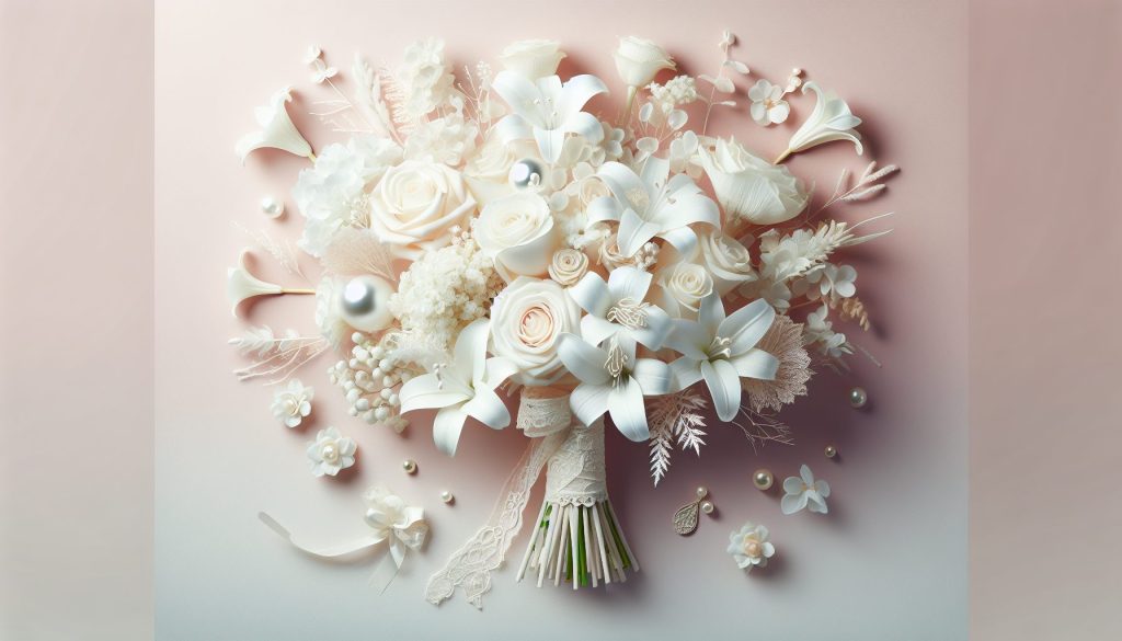 Свадебные букеты: белая палитра — утончённость без скуки