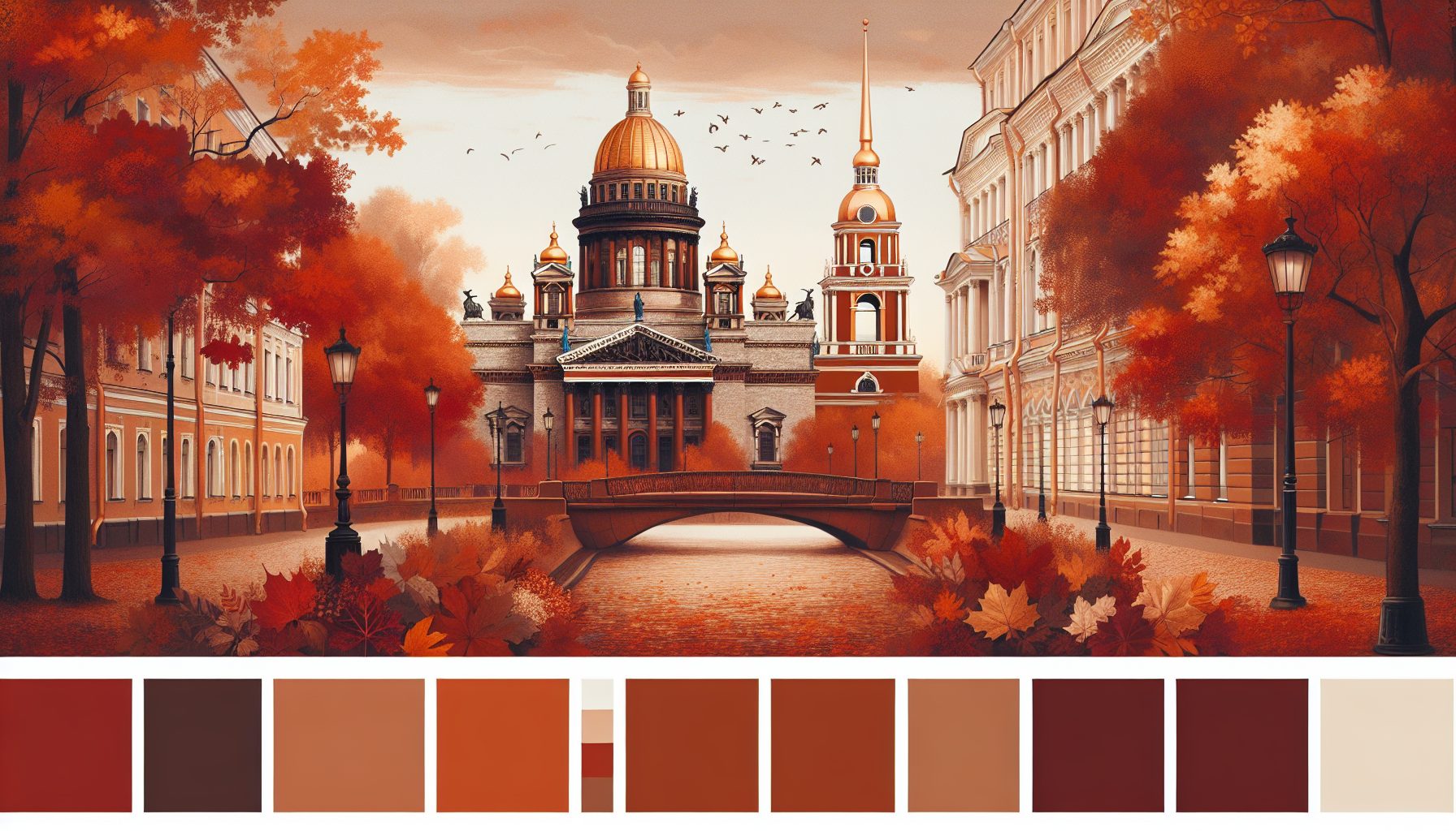 Осеннее настроение Петербурга и первые решения