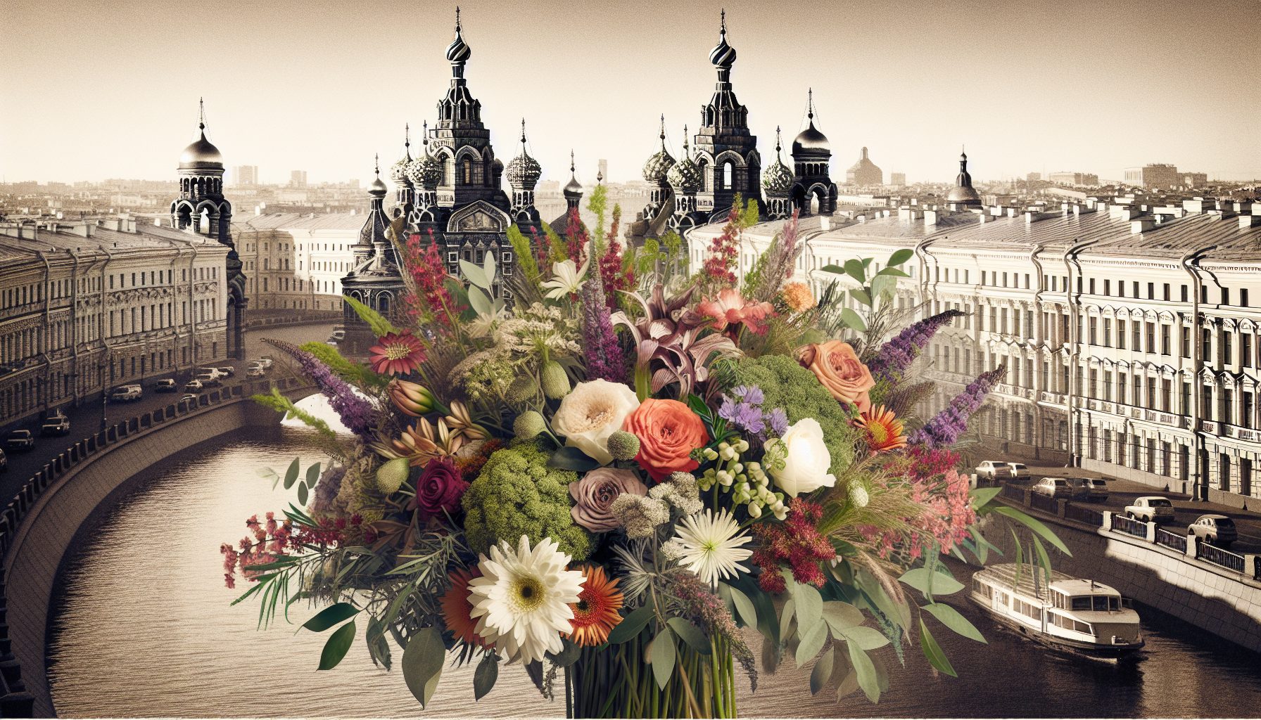 Лучшие места Петербурга для съемки букета