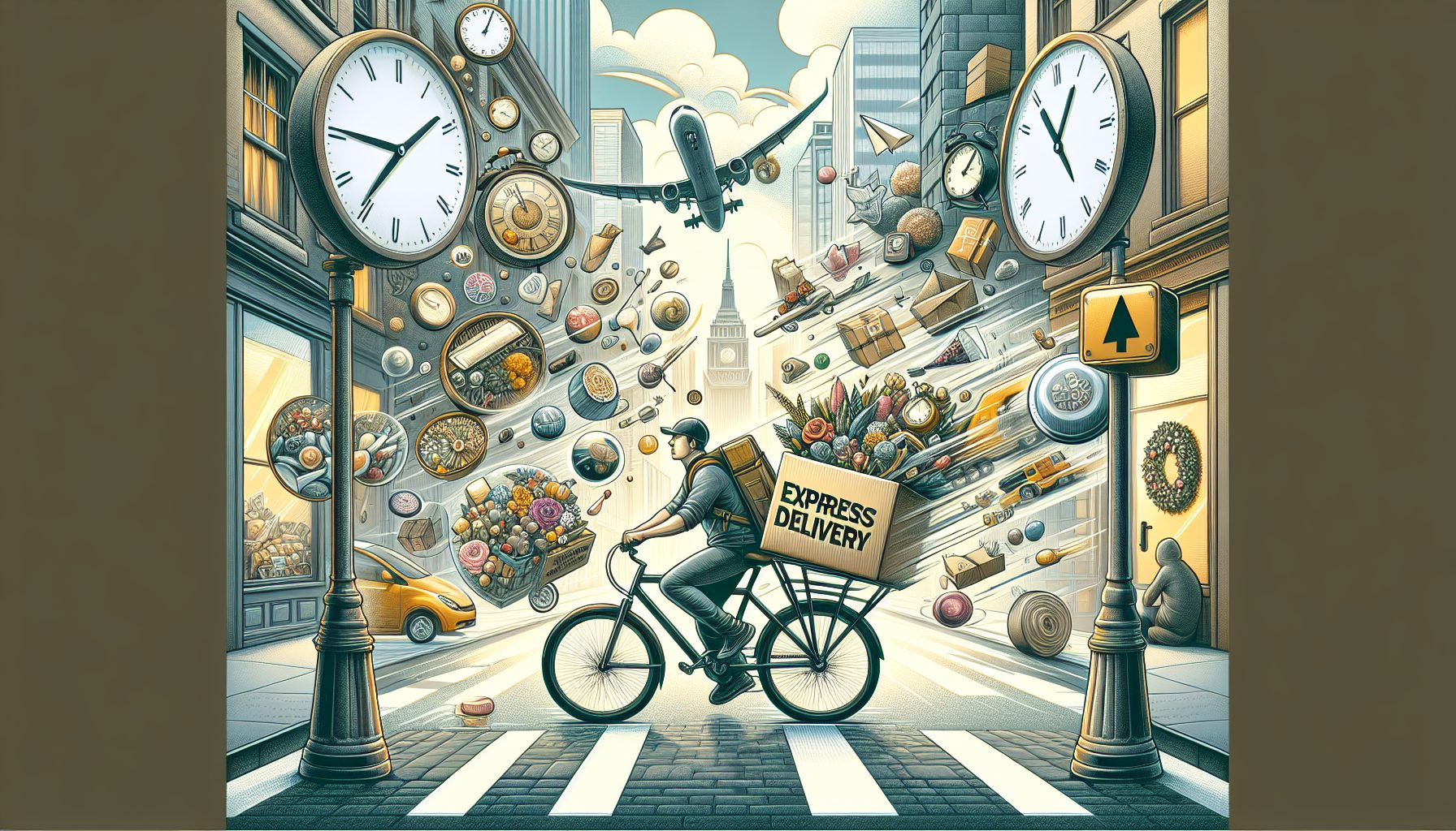 Где брать цветы и сладости, если время поджимает