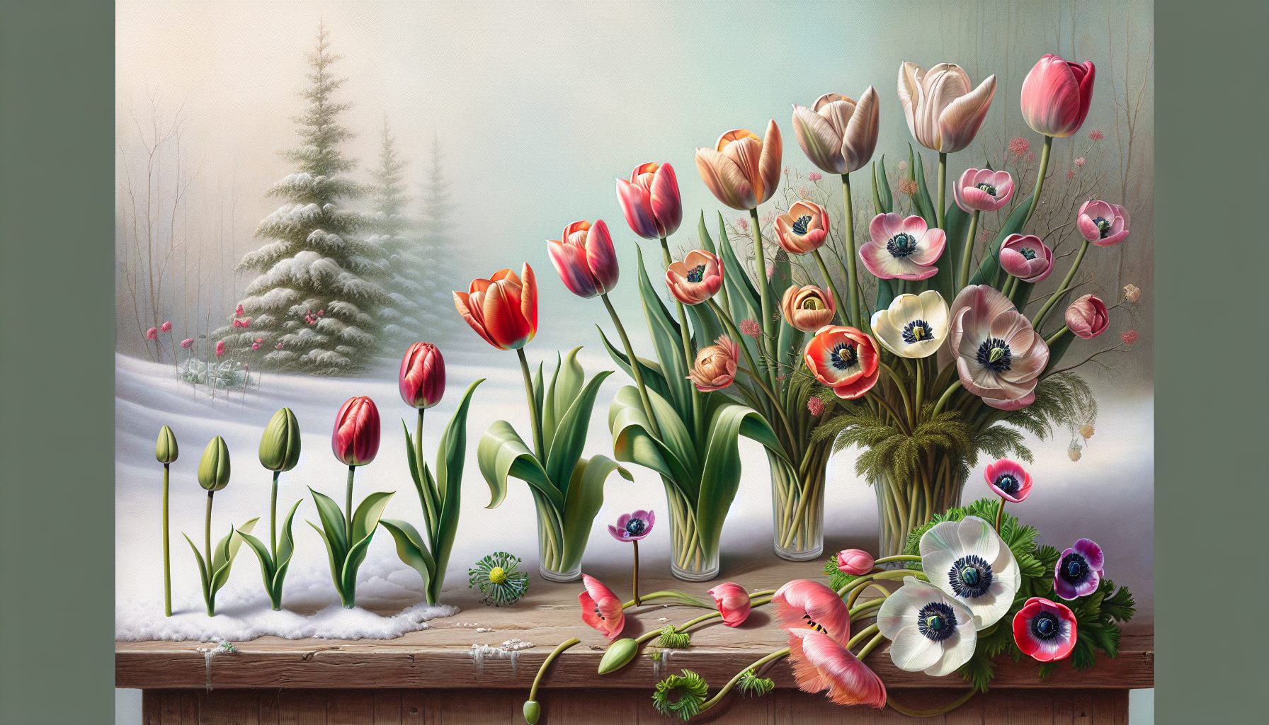 Тюльпаны: от лаконичности к роскоши