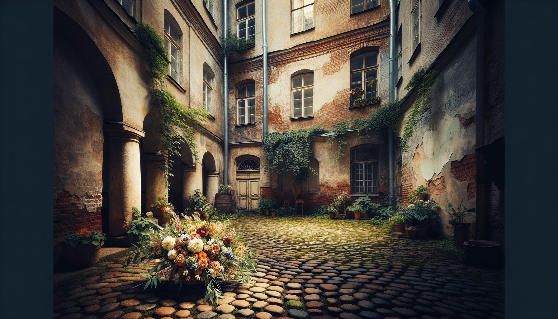 Романтика старых дворов Петербурга