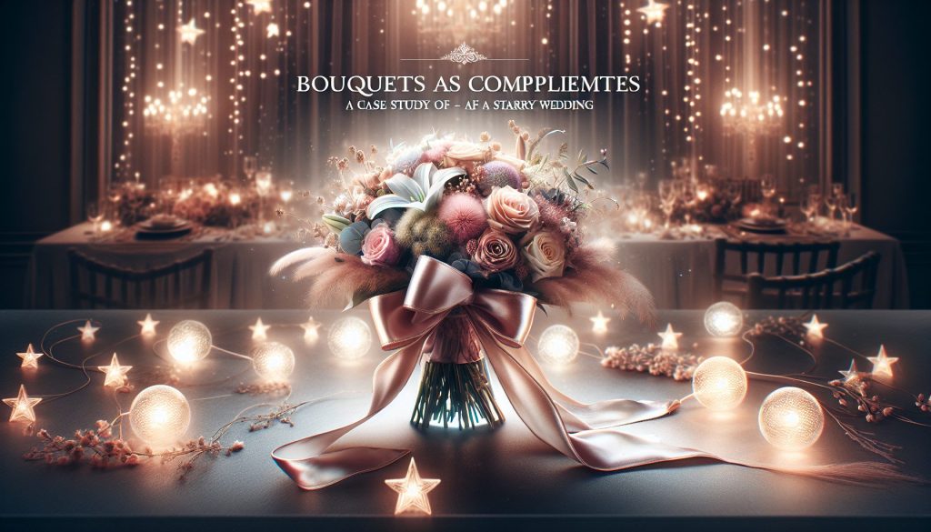Букеты-комплименты: кейс — реальный заказ для звёздной свадьбы