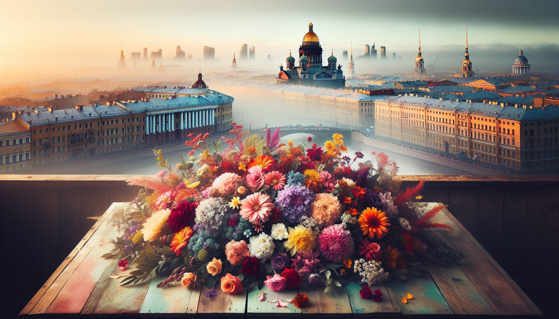 Почему «доставка цветов в СПб» стала делом искусства