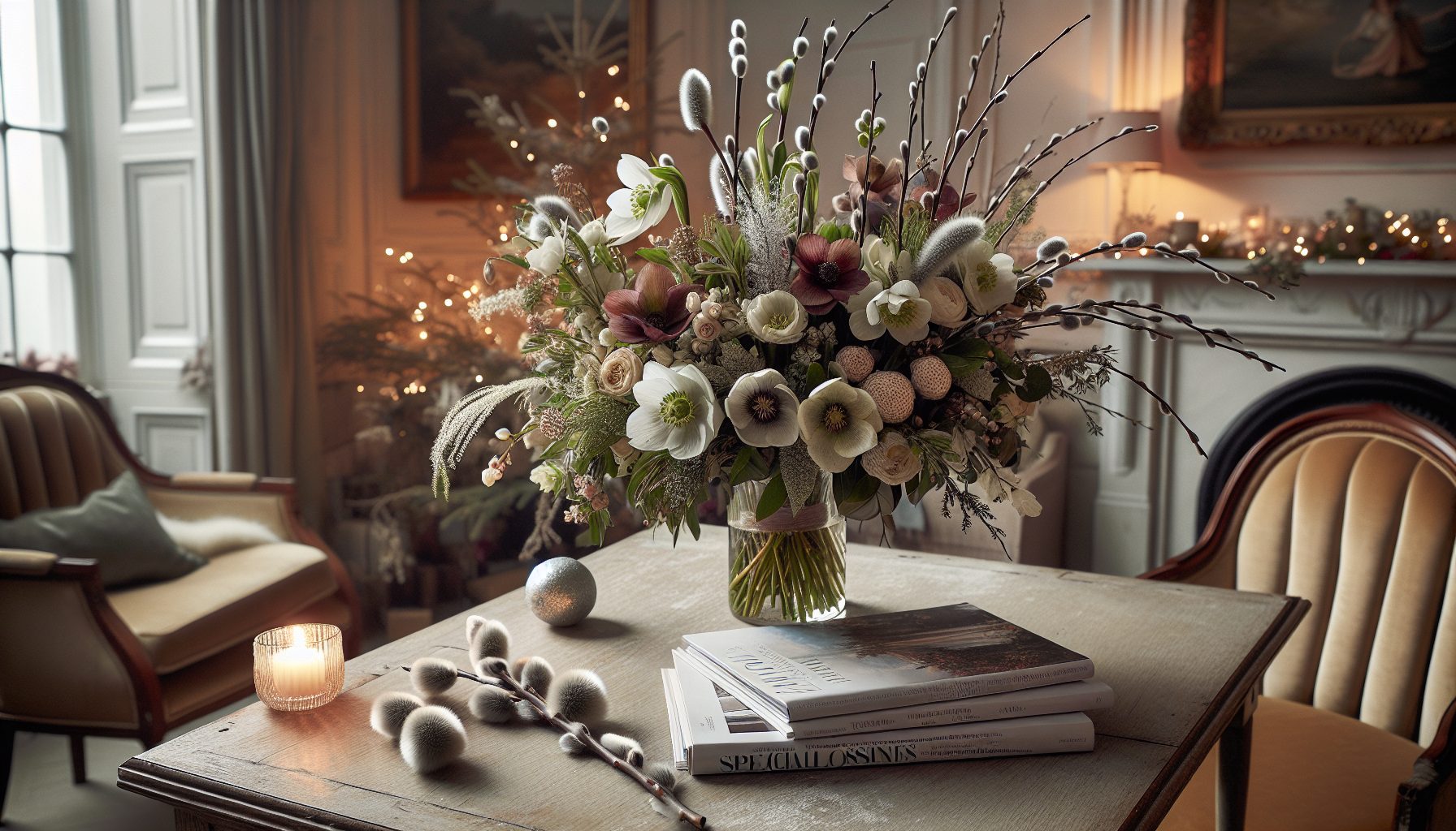 Почему зимние букеты — не просто каприз