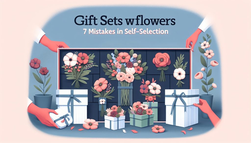 Подарочные наборы с цветами: 7 ошибок при самостоятельном подборе