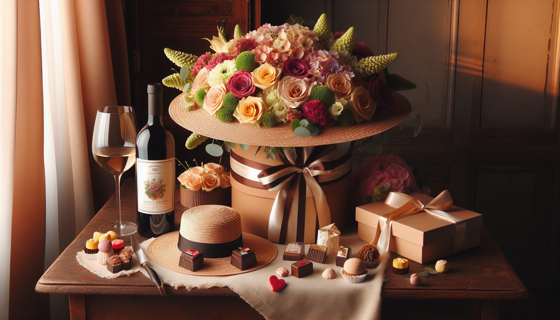 Почему мы влюбились в букеты в шляпных коробках