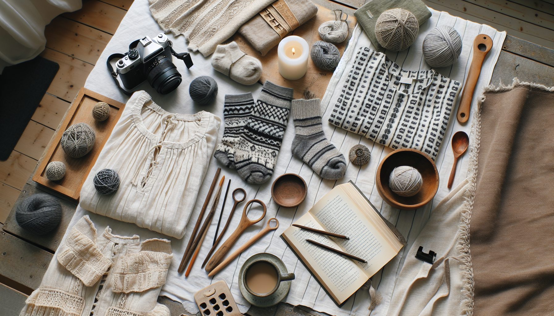 Одежда, фактуры и реквизит