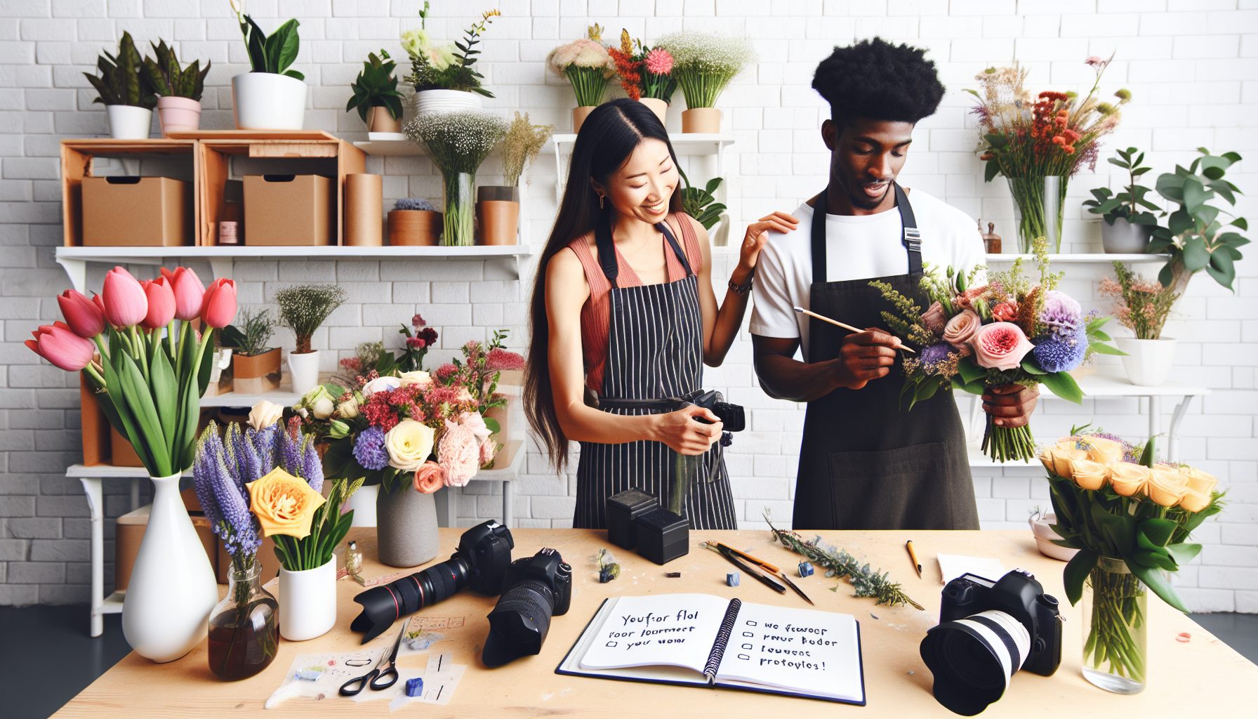 Ваш цветочный союз: результат совместной работы