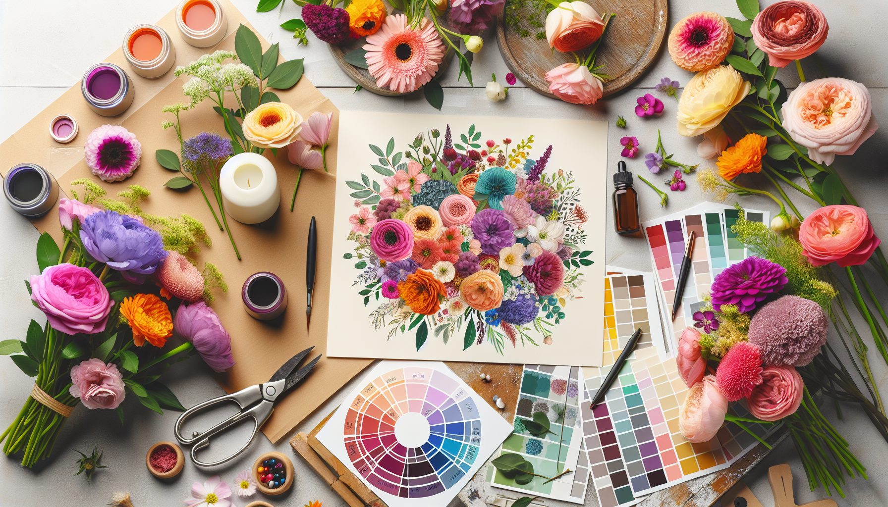 Как подбираются цветы и палитры