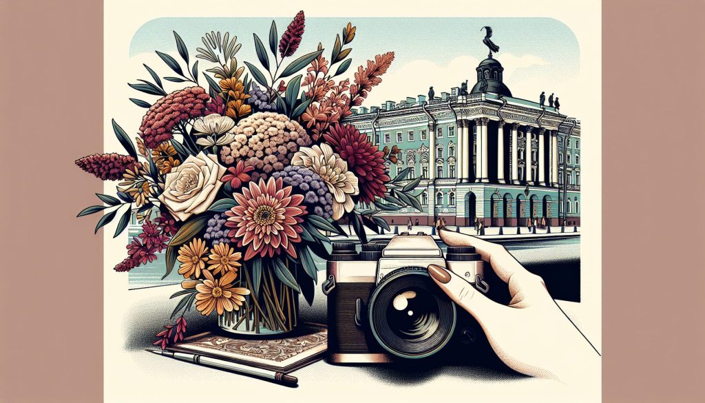 Французская флористика: где фотографировать букет в Петербурге