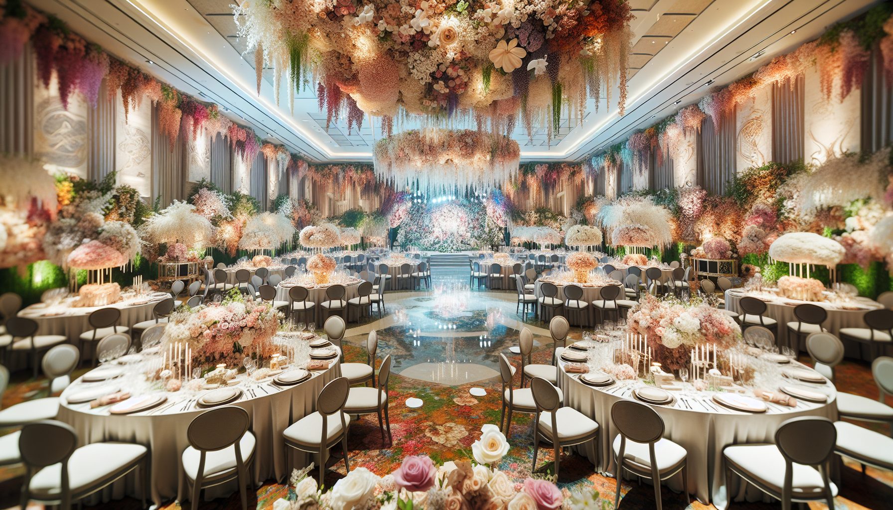 Оформление банкетной зоны