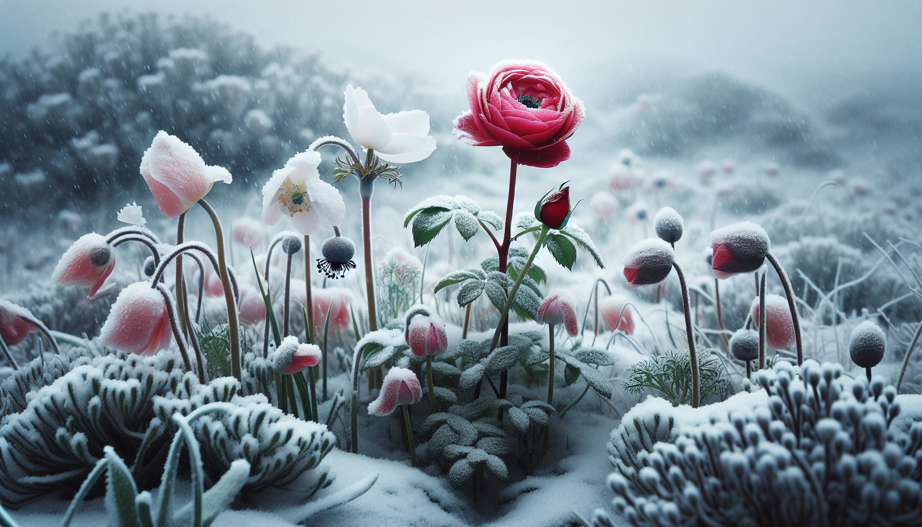 Розы и миф о «зимнем» цветке