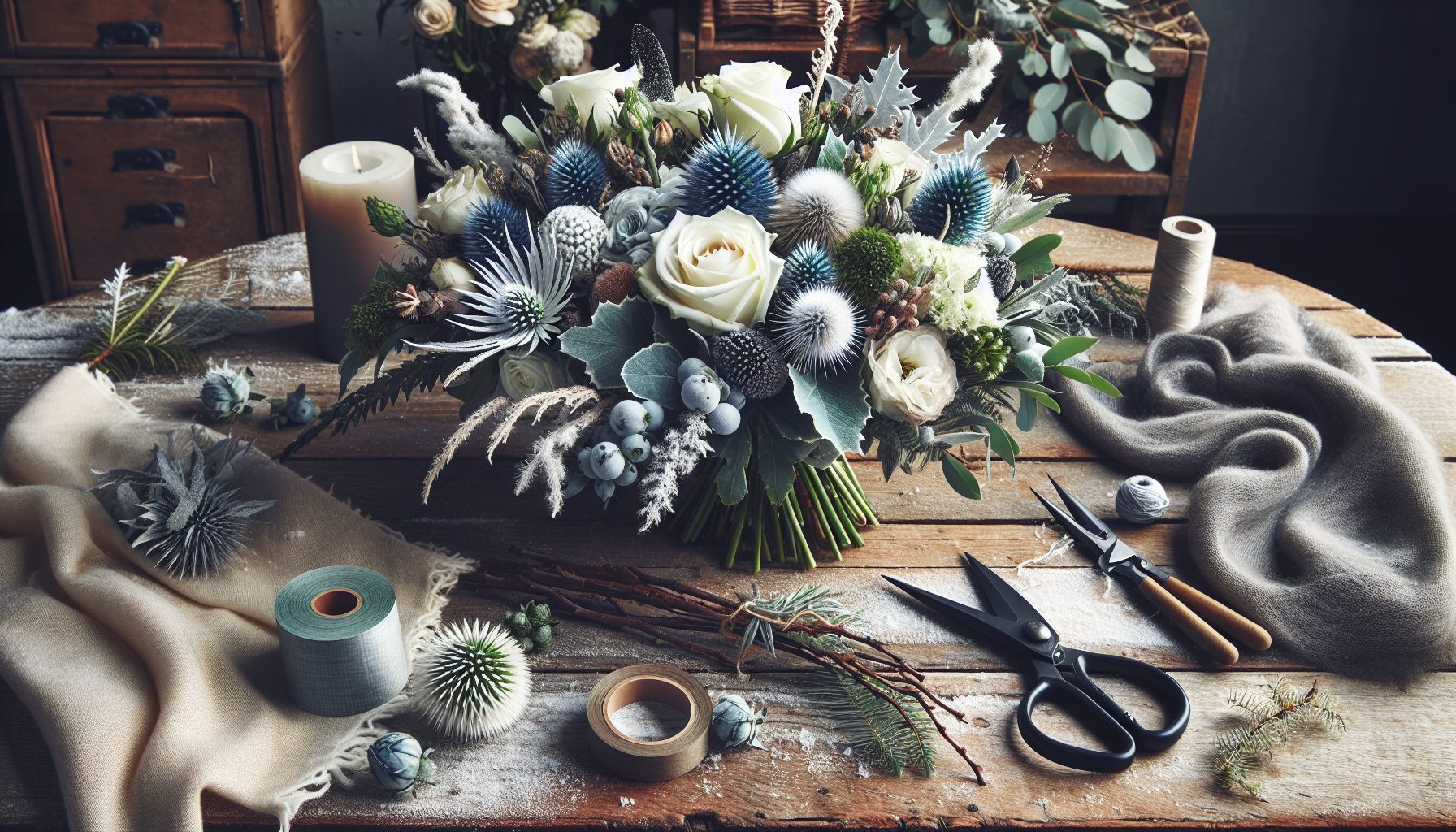 Зимние букеты: советы флориста перед заказом