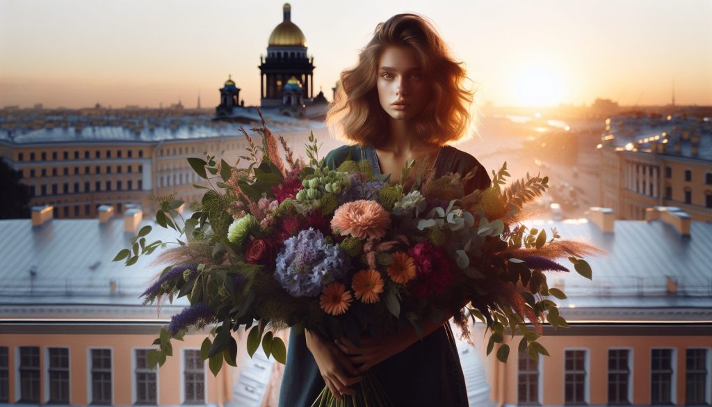 Экосознательные букеты: где фотографировать букет в Петербурге