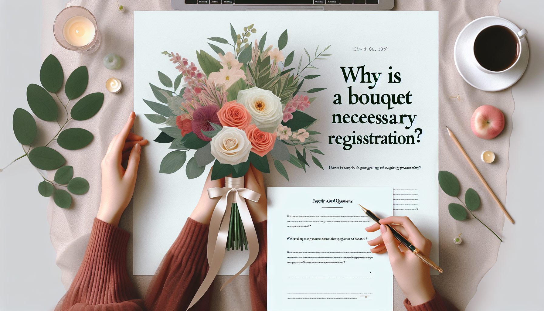 Зачем вообще нужен букет на регистрацию