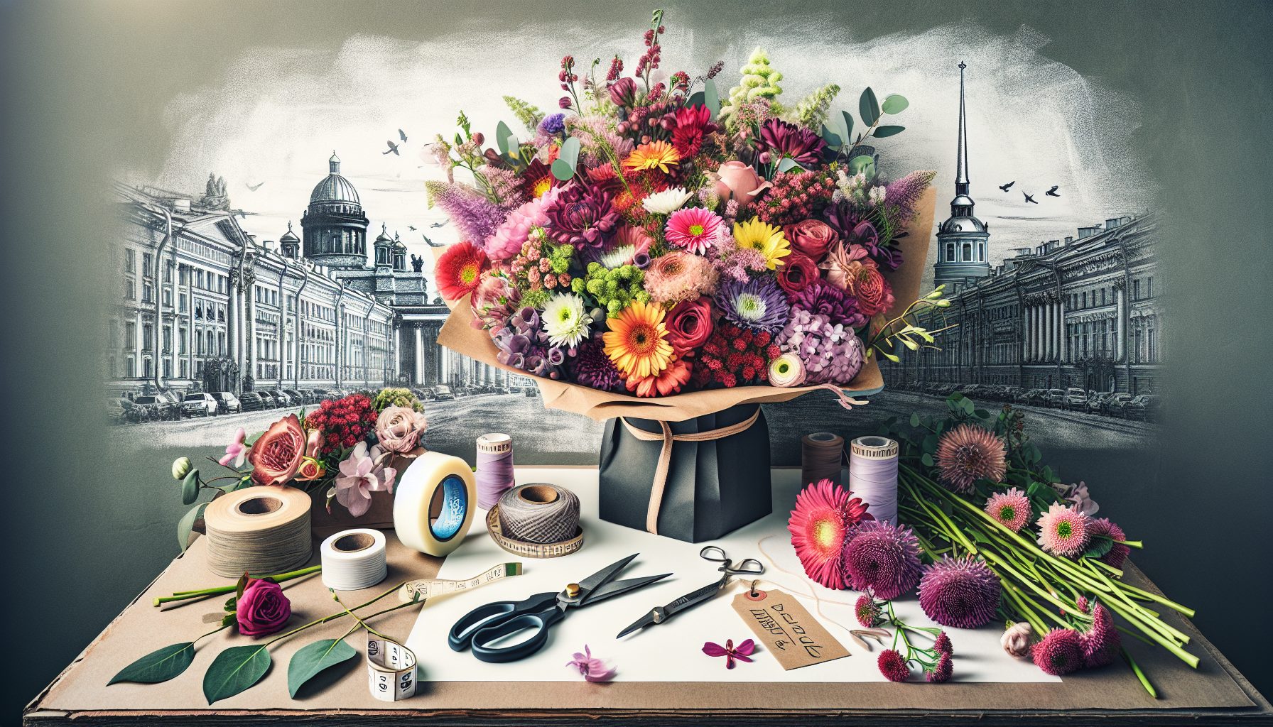 Что формирует цену букета в Петербурге