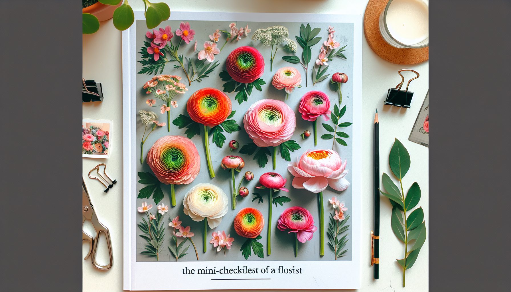 Немного практики: мини-чек-лист флориста