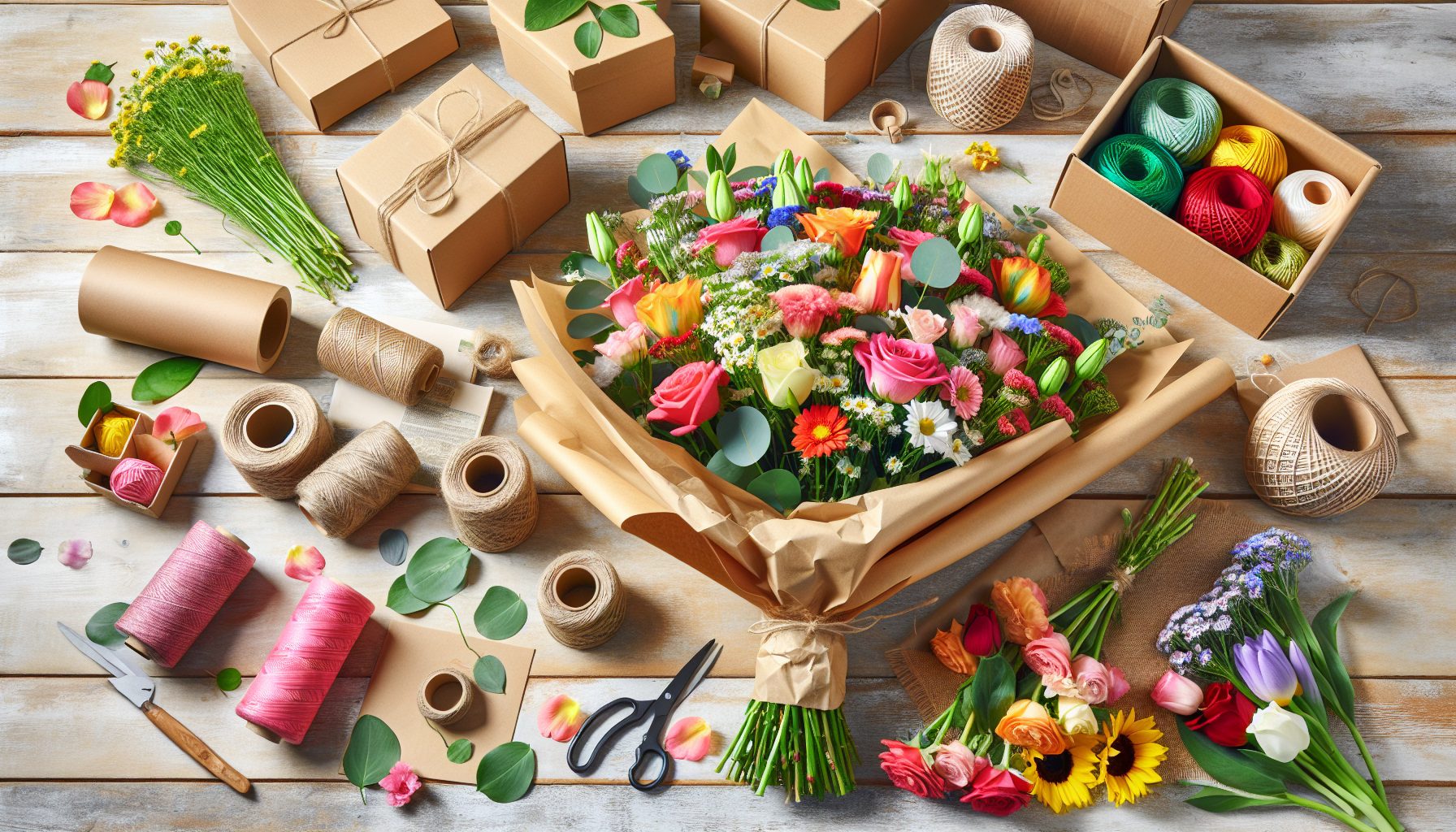 Как сохранить красоту и свежесть букета