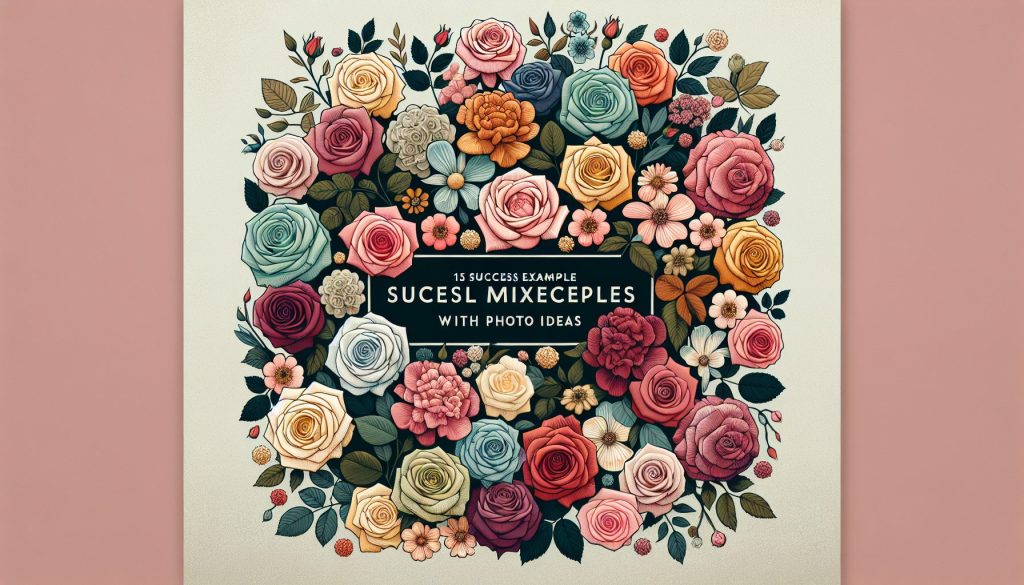 Миксы из роз: 15 удачных примеров с фото-идеями