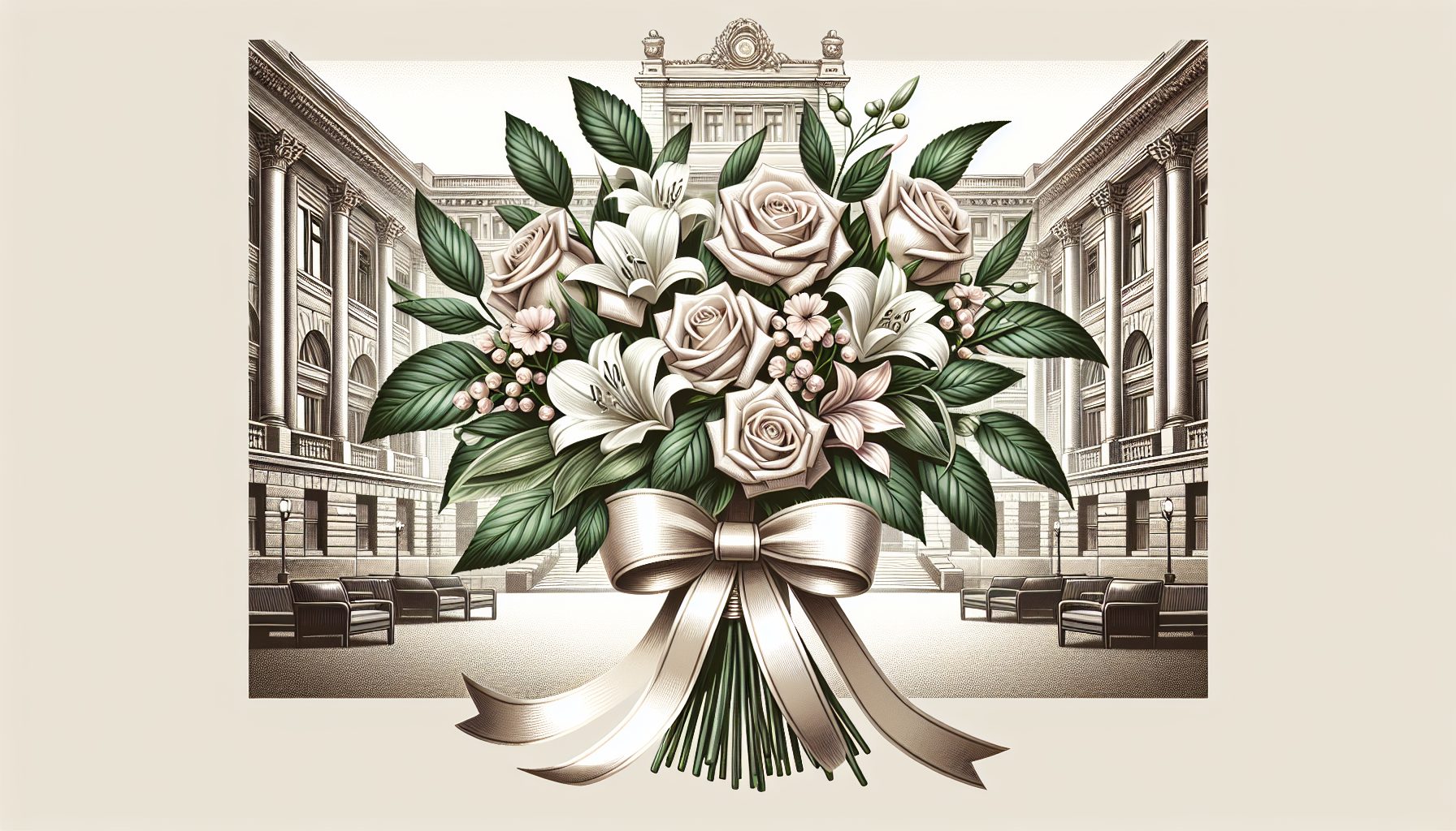 Какой букет уместен для церемонии в ЗАГСе