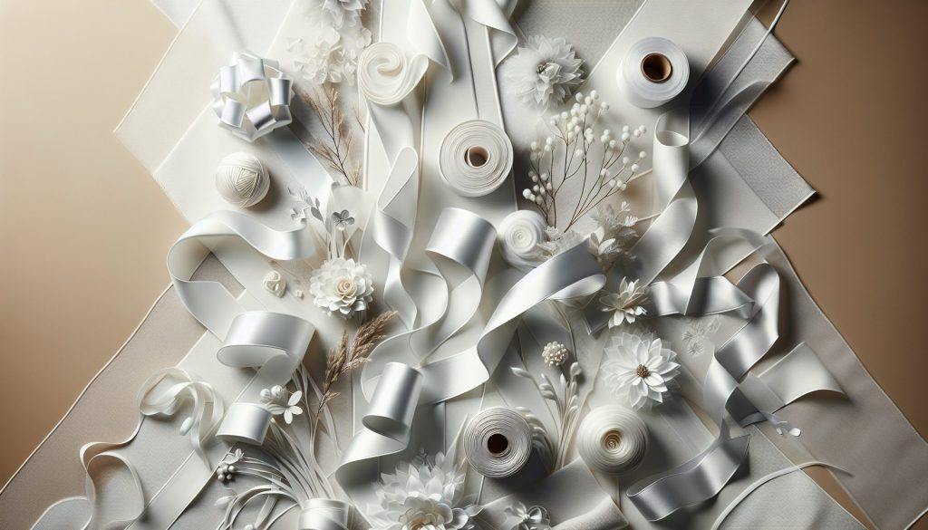 Ленты и атлас: белая палитра — утончённость без скуки