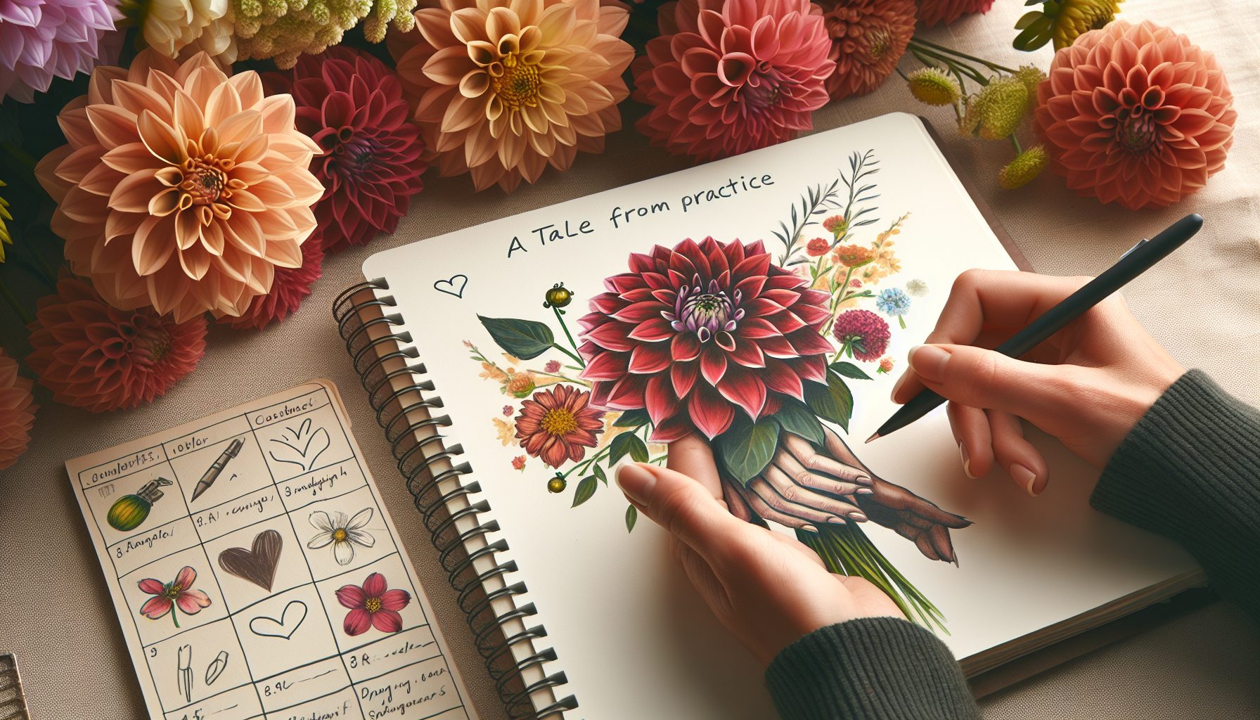 История из практики: как клиентка полюбила георгины