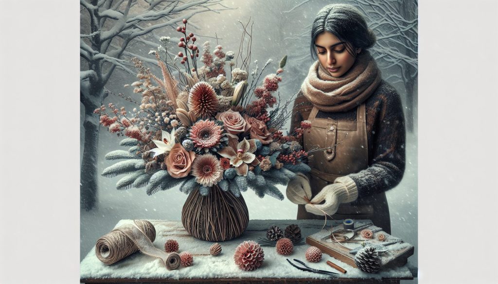 Зимние букеты: советы флориста перед заказом