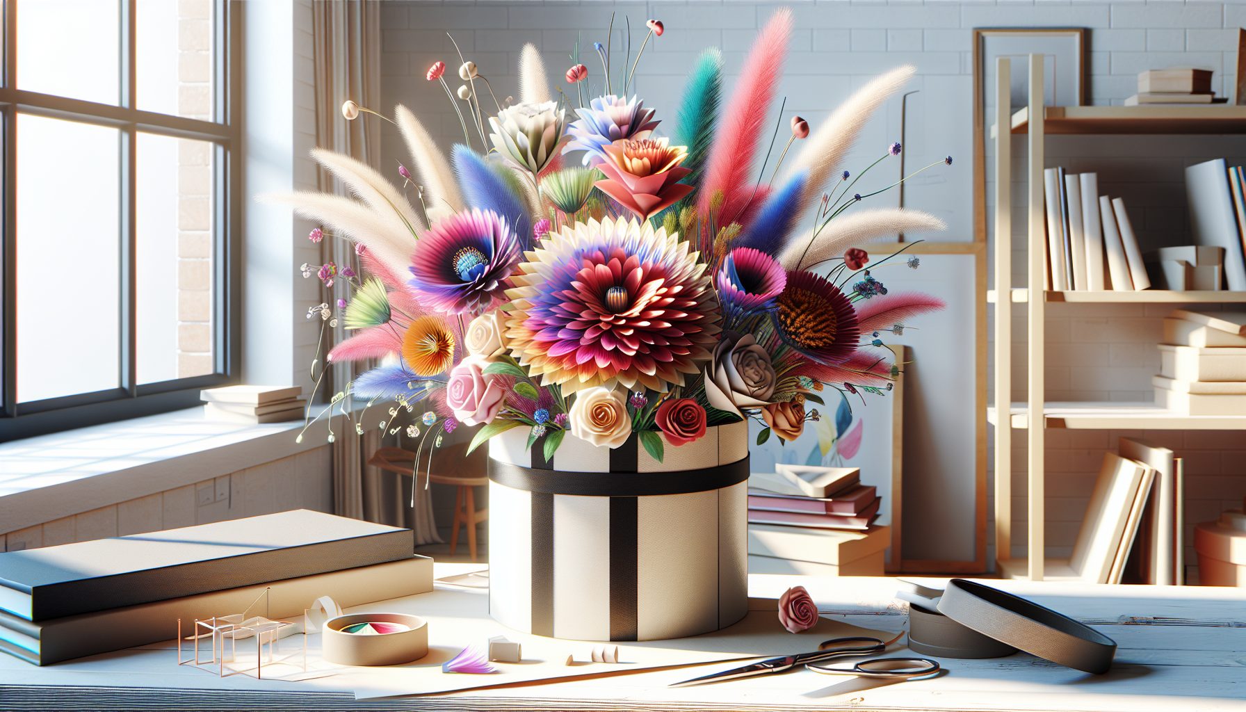 Асимметричный букет — свобода и характер