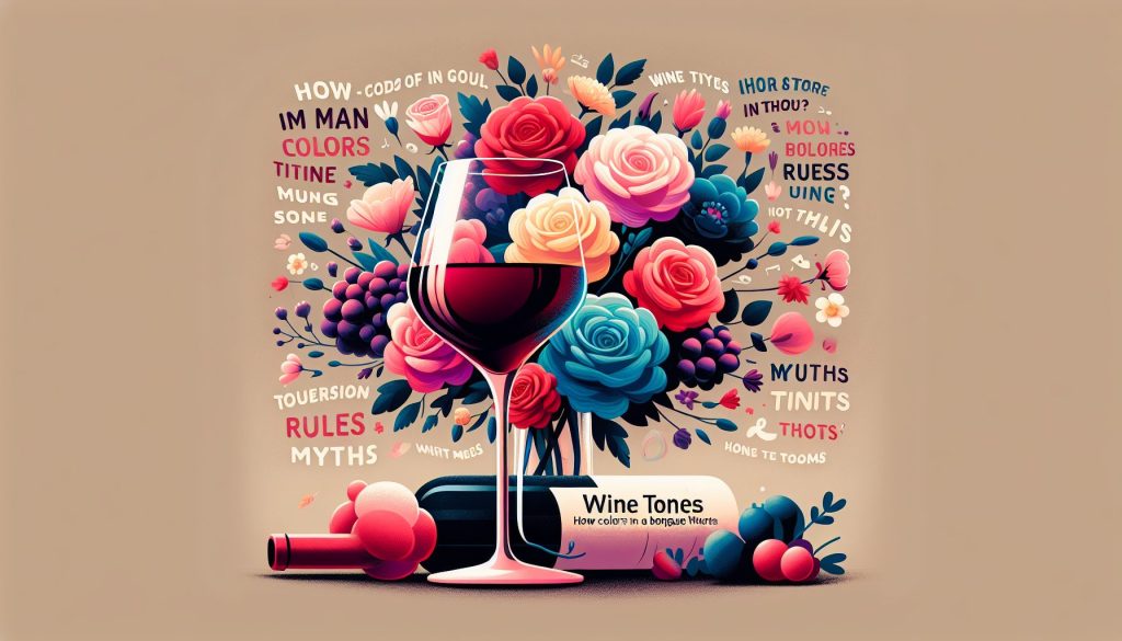 Винные оттенки: сколько цветов в букете — правила и мифы