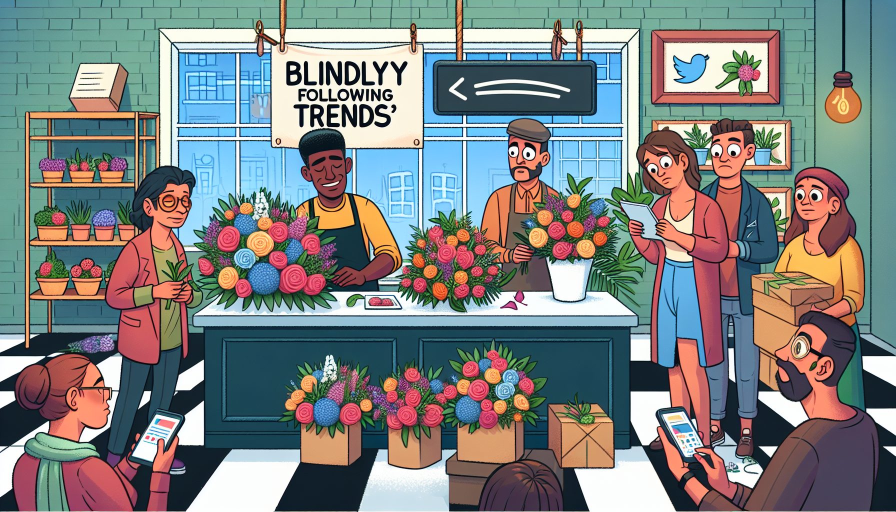 Слепое следование моде