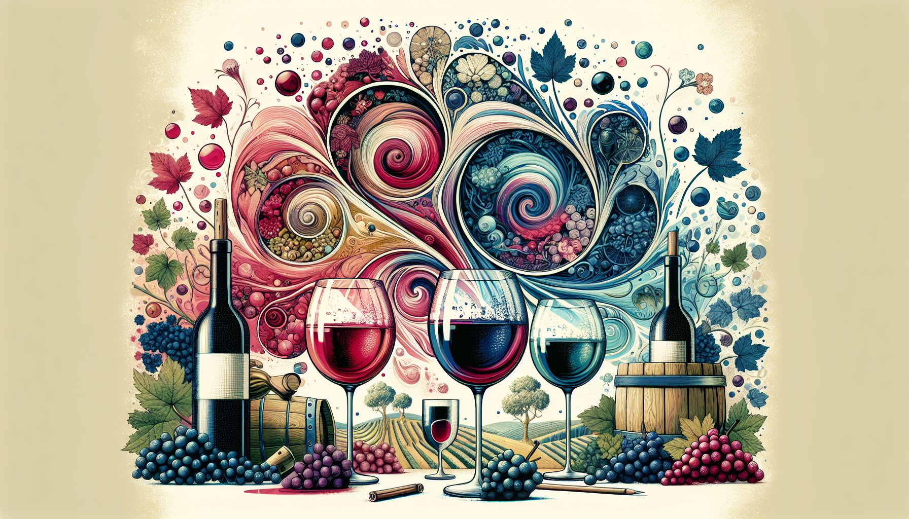 Что такое винные оттенки и почему они завораживают