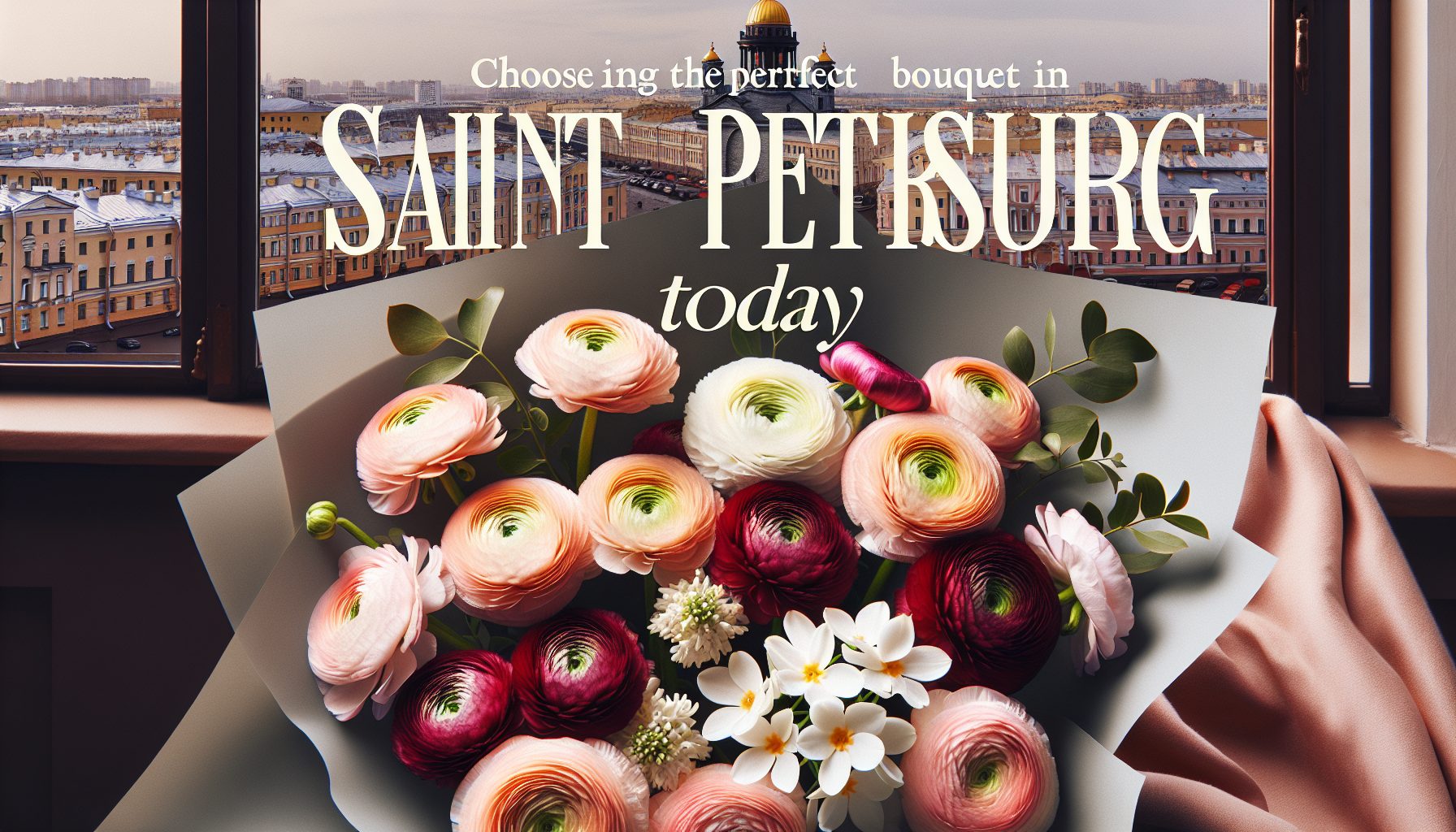 Как выбрать букет в Санкт-Петербурге сегодня