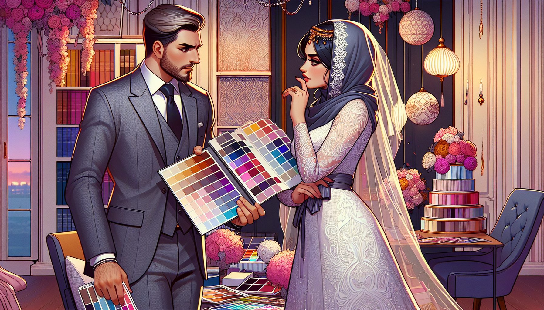 Когда у пары разные взгляды на цвет