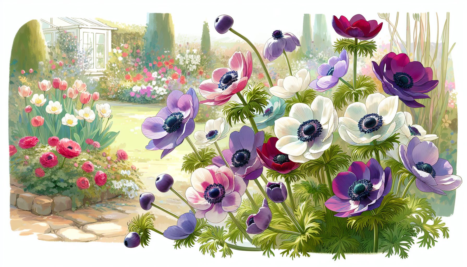 Анемоны: немного капризности не повредит