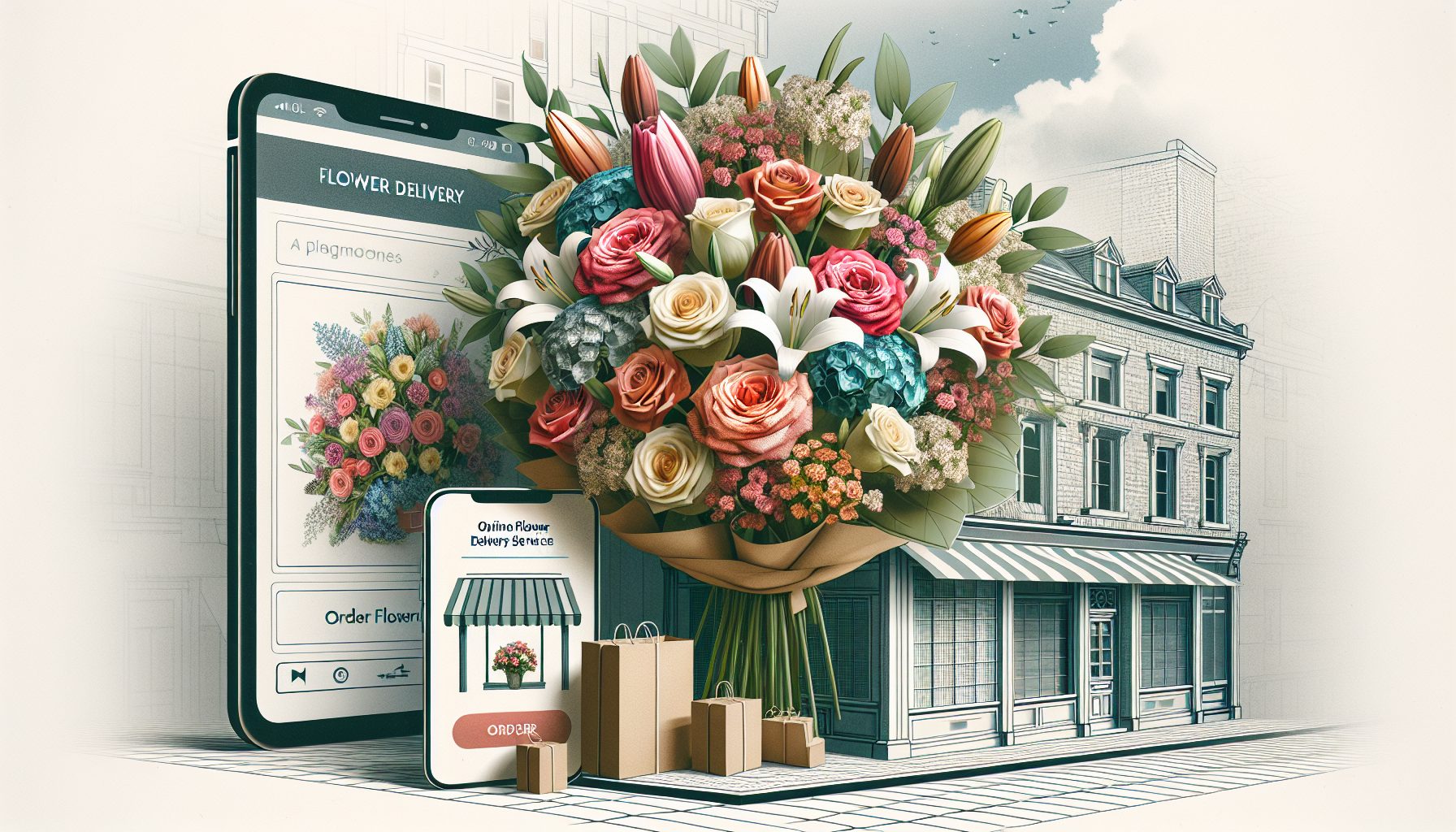 Почему доставка цветов вытеснила традиционные салоны