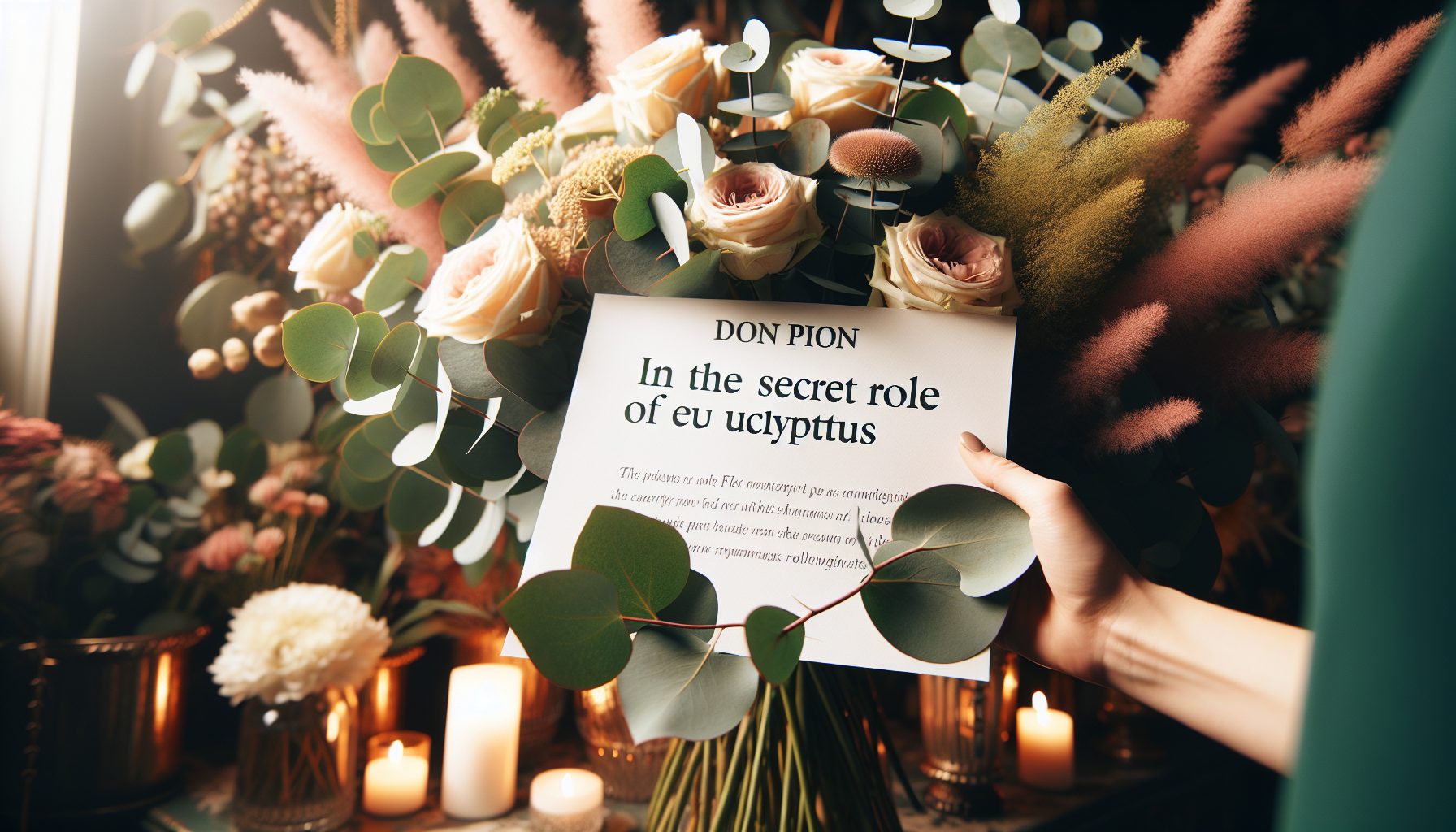 Эвкалипт — тайный герой букетов Don Pion