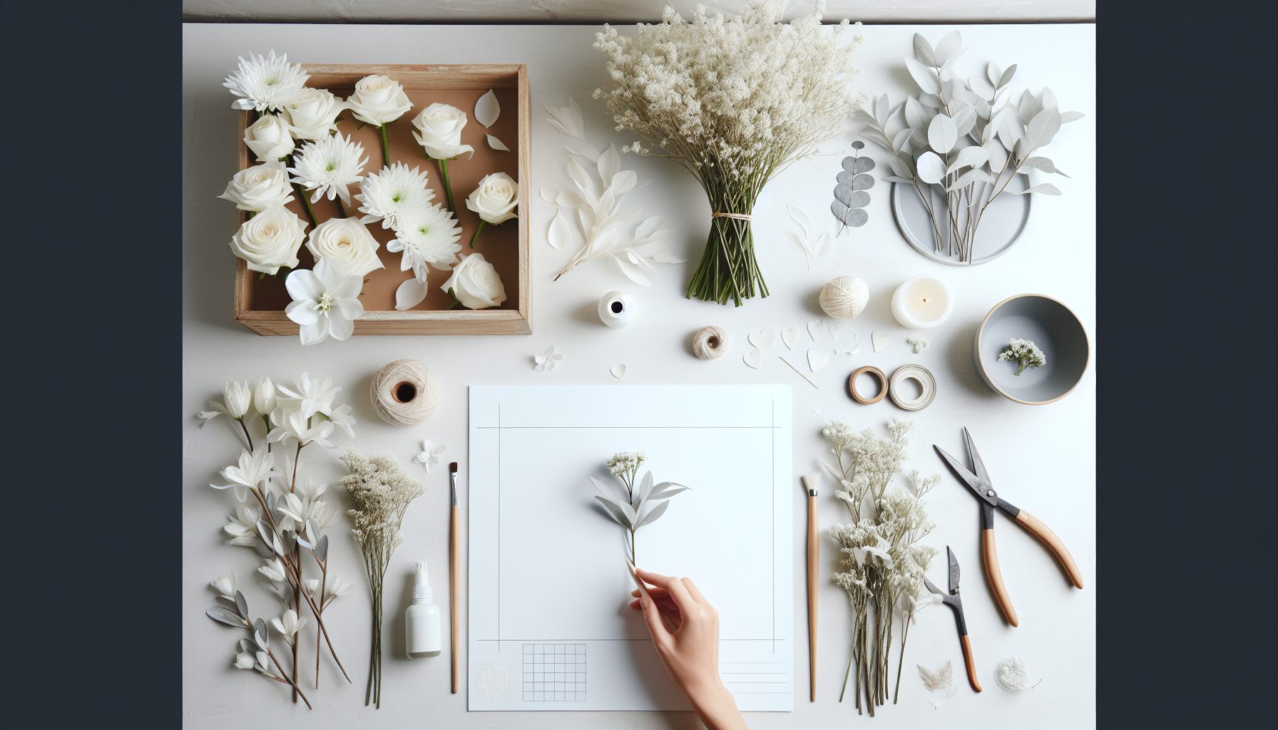 Как собрать белый букет без ощущения «пустоты»