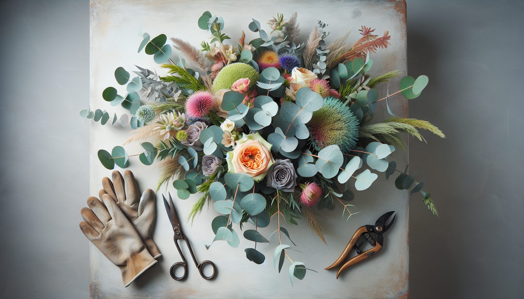 Когда добавлять эвкалипт в букет